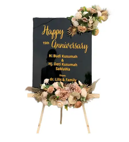 Papan Bunga Akrilik Cipendawa