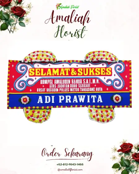 Papan Bunga Ucapan Selamat Cipendawa